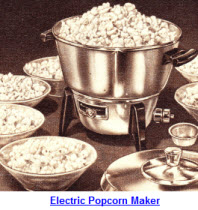 sixties electric popcorn maker